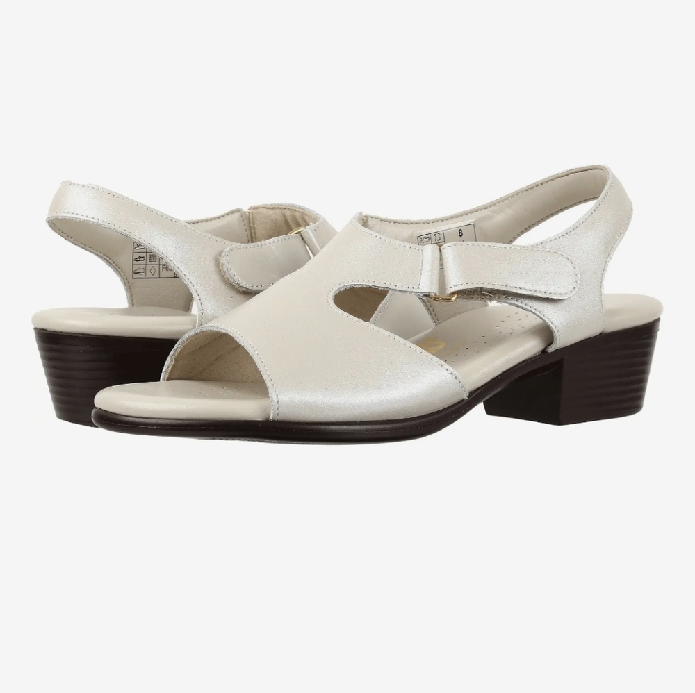 Elegant Women's White Sandals
